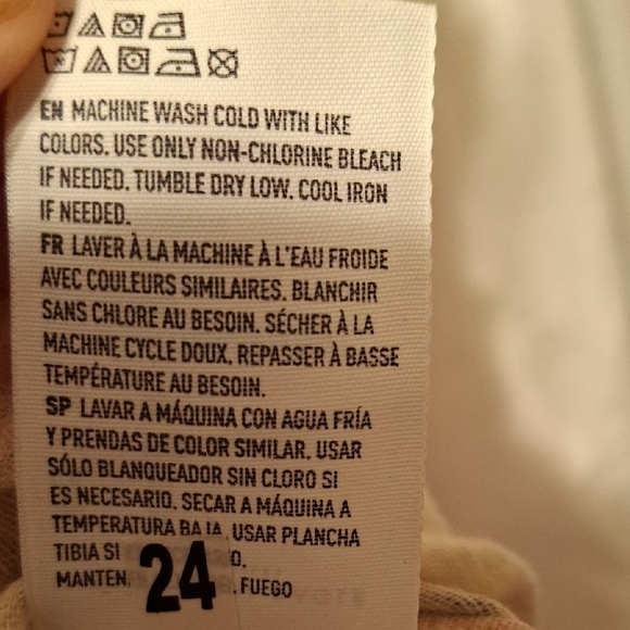 American Eagle Multicolor Striped Blouse XL - Picture 5 of 7